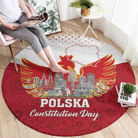 Poland Constitution Day Round Carpet Warsaw Capital Mazurek Dabrowskiego