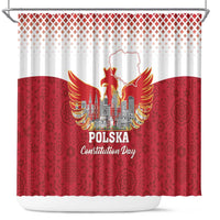 Poland Constitution Day Shower Curtain Warsaw Capital Mazurek Dabrowskiego