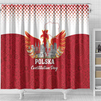 Poland Constitution Day Shower Curtain Warsaw Capital Mazurek Dabrowskiego