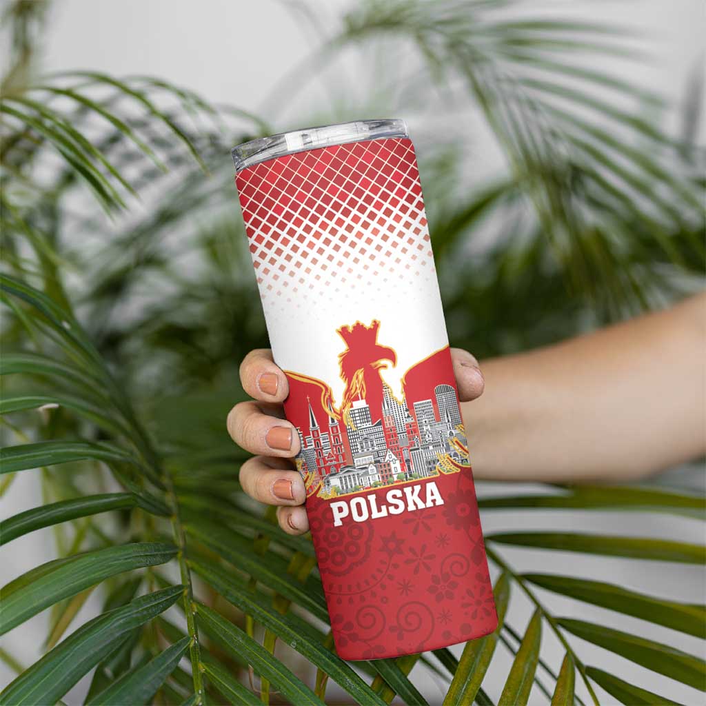Poland Constitution Day Skinny Tumbler Warsaw Capital Mazurek Dabrowskiego