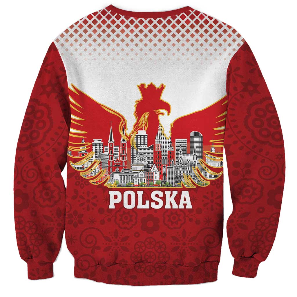 Poland Constitution Day Sweatshirt Warsaw Capital Mazurek Dabrowskiego