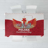 Poland Constitution Day Tablecloth Warsaw Capital Mazurek Dabrowskiego