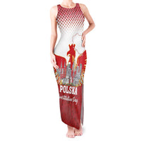 Poland Constitution Day Tank Maxi Dress Warsaw Capital Mazurek Dabrowskiego