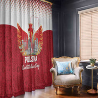 Poland Constitution Day Window Curtain Warsaw Capital Mazurek Dabrowskiego