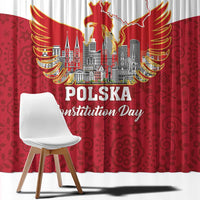 Poland Constitution Day Window Curtain Warsaw Capital Mazurek Dabrowskiego