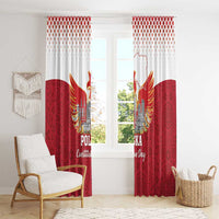 Poland Constitution Day Window Curtain Warsaw Capital Mazurek Dabrowskiego