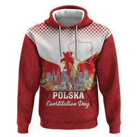 Poland Constitution Day Zip Hoodie Warsaw Capital Mazurek Dabrowskiego