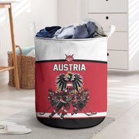 Austria Hockey Laundry Basket Austrian Eagle Pride