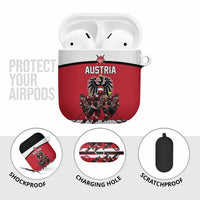 Austria Hockey AirPods Case Austrian Eagle Pride