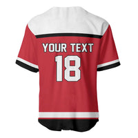 Austria Hockey Custom Baseball Jersey Austrian Eagle Pride