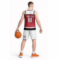 Austria Hockey Custom Basketball Jersey Austrian Eagle Pride