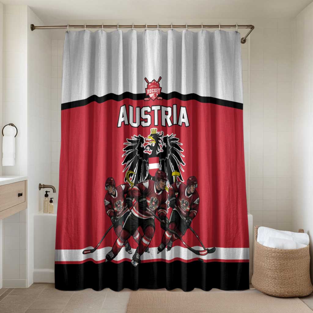 Austria Hockey Bathroom Set Austrian Eagle Pride