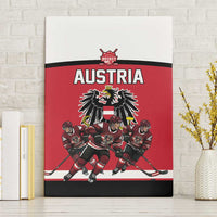 Austria Hockey Canvas Wall Art Austrian Eagle Pride