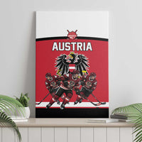 Austria Hockey Canvas Wall Art Austrian Eagle Pride