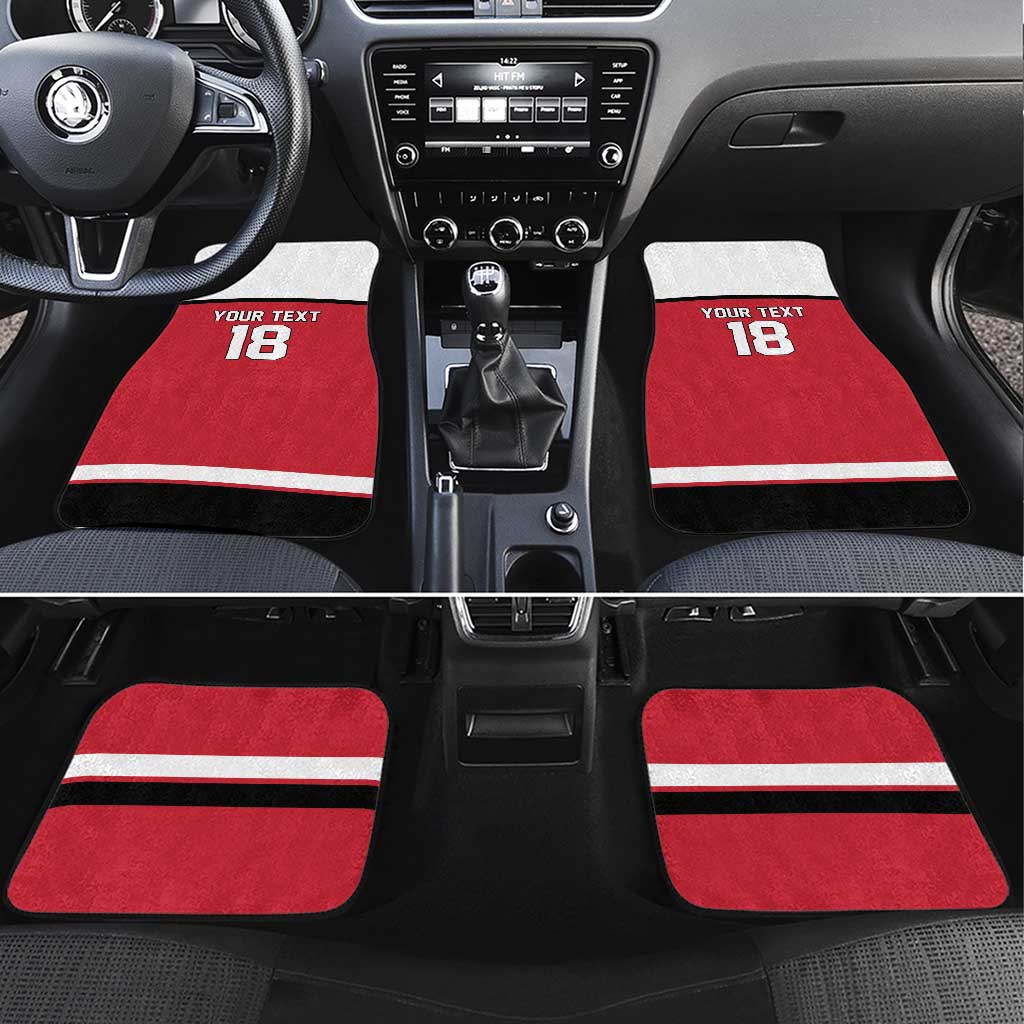 Austria Hockey Custom Car Mats Austrian Eagle Pride
