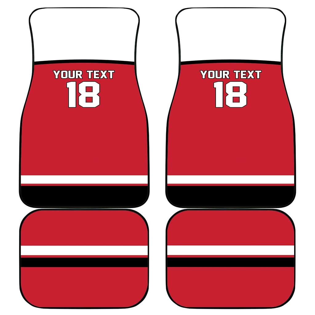 Austria Hockey Custom Car Mats Austrian Eagle Pride
