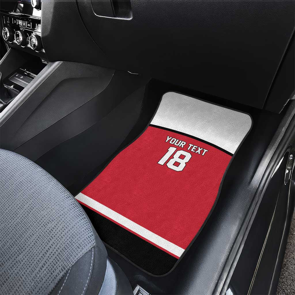 Austria Hockey Custom Car Mats Austrian Eagle Pride