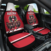 Austria Hockey Car Seat Cover Austrian Eagle Pride