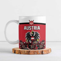 Austria Hockey Custom Ceramic Mug Austrian Eagle Pride