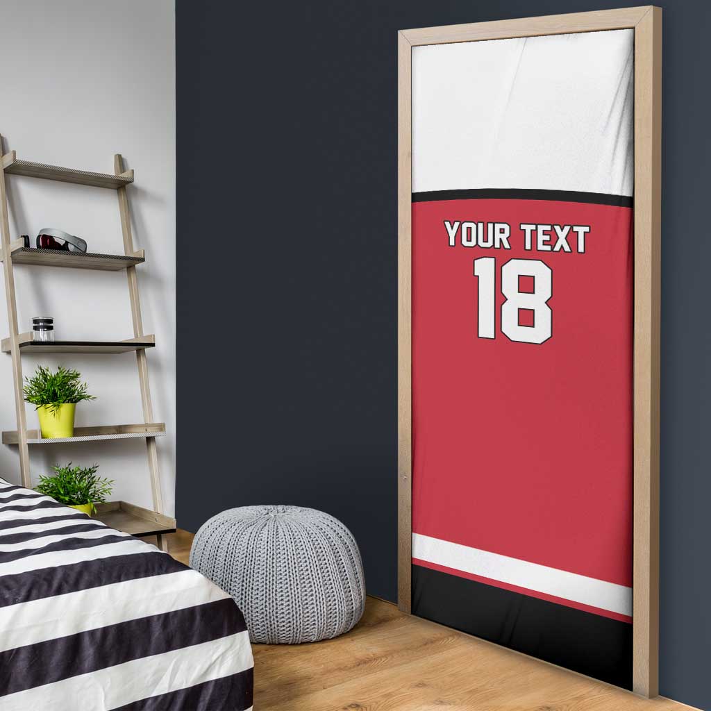 Austria Hockey Custom Door Cover Austrian Eagle Pride
