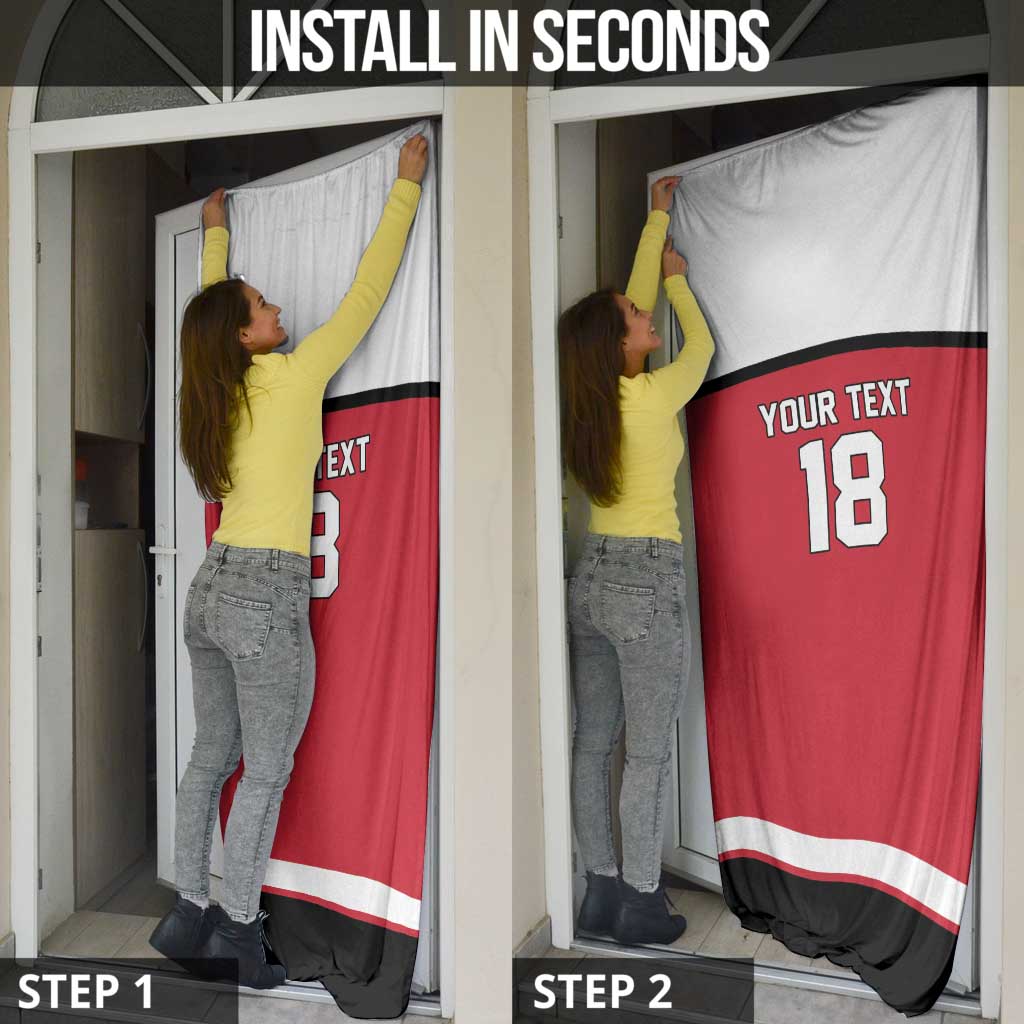 Austria Hockey Custom Door Cover Austrian Eagle Pride