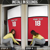 Austria Hockey Custom Door Cover Austrian Eagle Pride