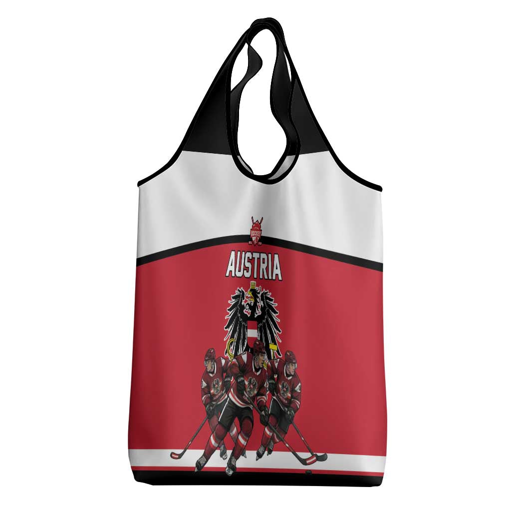 Austria Hockey Grocery Bag Austrian Eagle Pride