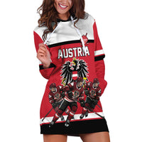 Austria Hockey Custom Hoodie Dress Austrian Eagle Pride