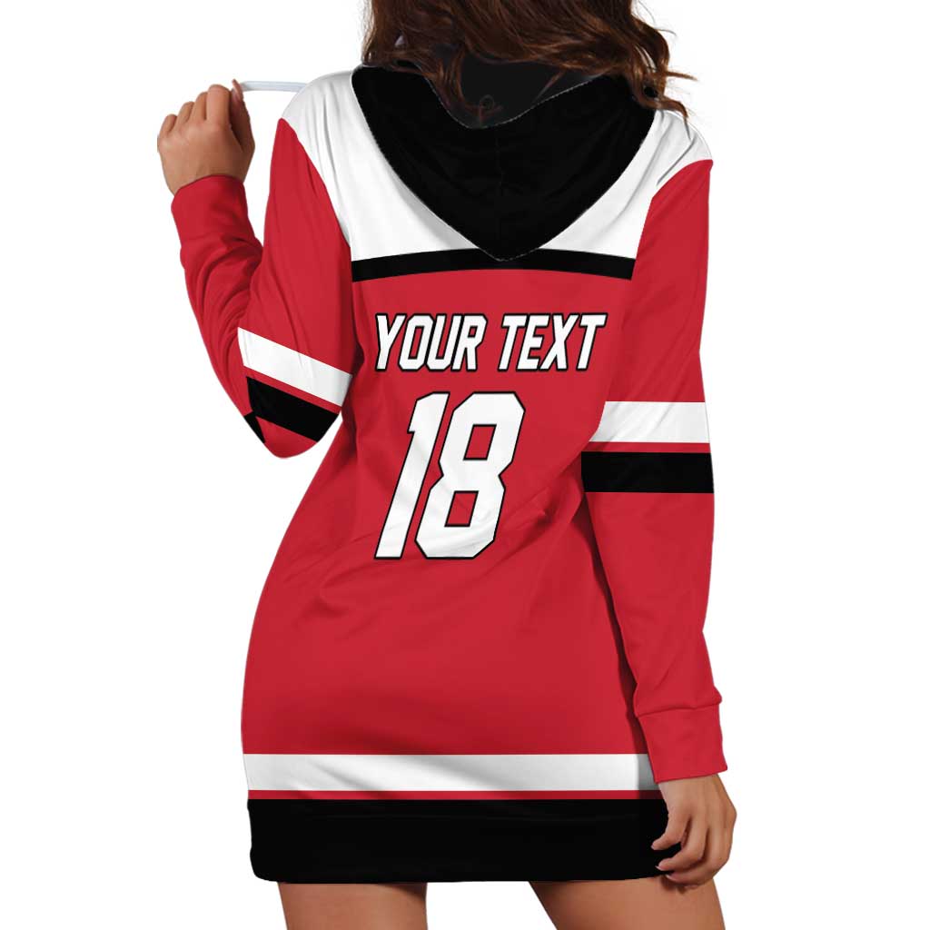 Austria Hockey Custom Hoodie Dress Austrian Eagle Pride