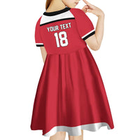 Austria Hockey Custom Kid Short Sleeve Dress Austrian Eagle Pride