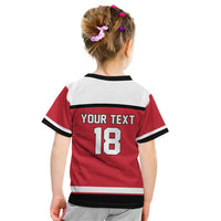 Austria Hockey Custom Kid T Shirt Austrian Eagle Pride
