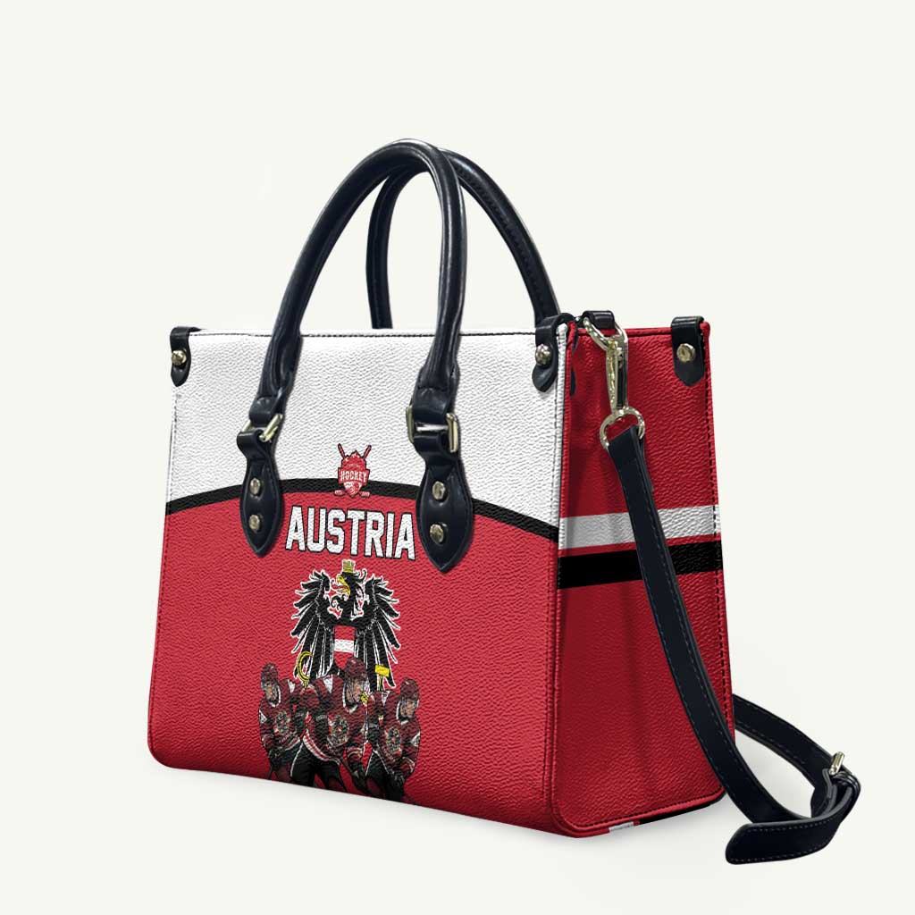 Austria Hockey Leather Bag Austrian Eagle Pride