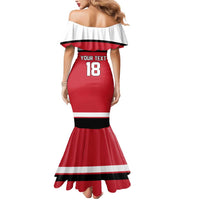 Austria Hockey Custom Mermaid Dress Austrian Eagle Pride