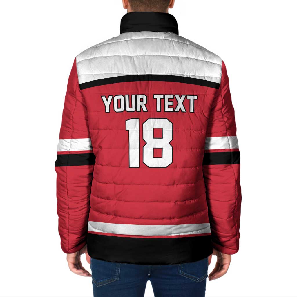 Austria Hockey Custom Padded Jacket Austrian Eagle Pride