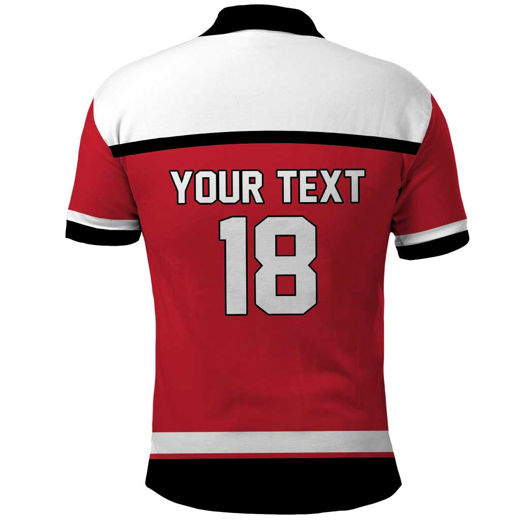 Austria Hockey Custom Polo Shirt Austrian Eagle Pride