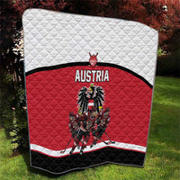 Austria Hockey Quilt Austrian Eagle Pride