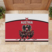 Austria Hockey Rubber Doormat Austrian Eagle Pride