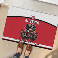Austria Hockey Rubber Doormat Austrian Eagle Pride