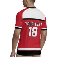 Austria Hockey Custom Rugby Jersey Austrian Eagle Pride
