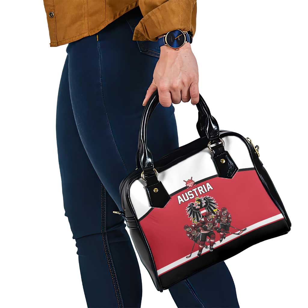 Austria Hockey Shoulder Handbag Austrian Eagle Pride