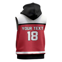 Austria Hockey Custom Sleeveless Hoodie Austrian Eagle Pride