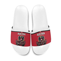 Austria Hockey Slide Sandals Austrian Eagle Pride