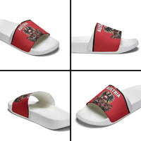 Austria Hockey Slide Sandals Austrian Eagle Pride