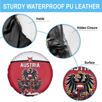 Austria Hockey Spare Tire Cover Austrian Eagle Pride