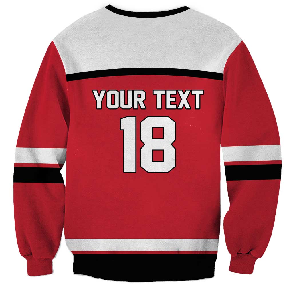 Austria Hockey Custom Sweatshirt Austrian Eagle Pride