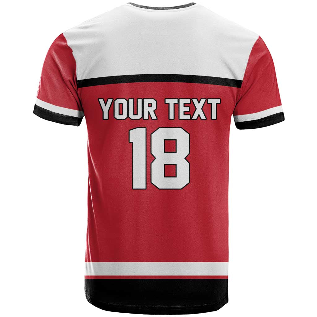 Austria Hockey Custom T Shirt Austrian Eagle Pride