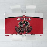 Austria Hockey Tablecloth Austrian Eagle Pride