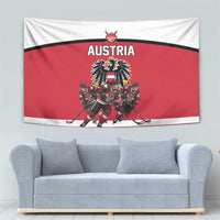 Austria Hockey Tapestry Austrian Eagle Pride