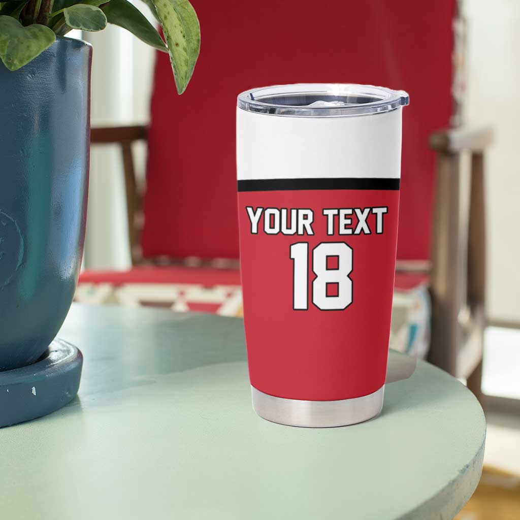 Austria Hockey Custom Tumbler Cup Austrian Eagle Pride
