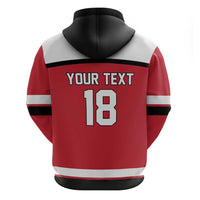 Austria Hockey Custom Zip Hoodie Austrian Eagle Pride